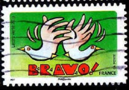 France Poste AA Obl Yv:1051 Mi:6006 Bravo ! (Lign.Ondulées) - Used Stamps