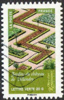 France Poste AA Obl Yv:1016 Mi:5958 Objets D'Art Renaissance Jardins De Villandry (Lign.Ondulées) - Used Stamps