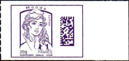 France Poste AA N** Yv:1177 Mi:6259 Marianne Ciappa Kawena Datamatix Bord De Feuille - Unused Stamps