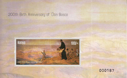 2015 Kenya Don Bosco  Souvenir Sheet  MNH - Kenya (1963-...)