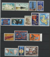 Nouvelle Calédonie Année Complète 1978 DONT Poste Aérienne, N° 416 à 424 + PA 184 à 189. Neufs ** (MNH). TB - Full Years