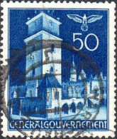 Reich (Occ.Pologne) Poste Obl Yv: 64 Mi:48 Hôtel De Ville Cracovie (TB Cachet Rond) - General Government