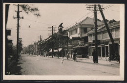 AK Yokohama, Strassenpartie Mit Geschäft Kawamoto Porcelain  - Yokohama