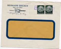 37393# HINDENBURG LOTHRINGEN LETTRE BETTINGEN BETTANGE Obl WIGINGEN WESTMARK VIGY MOSELLE METZ - Lettres & Documents