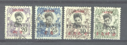 Canton  :  Yv  73-76  (o) - Used Stamps