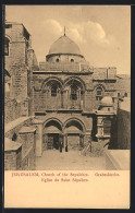 AK Jerusalem, Grabeskirche, Church Of The Sepulchre  - Palestine