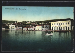 AK Argostoli, Ortspartie Am Wasser  - Greece