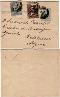 ARGENTINA 1893 WRAPPER SENT TO RELIZANE ALGERIA - Covers & Documents