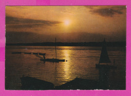 311884 / Bulgaria - Ruse Rousse - Sunset On The Danube River , Sailing , Fishing  PC Fotoizdat 10.5х7.2 Cm. Bulgarie - Bulgarien