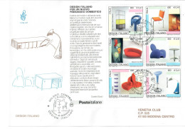 ITALIA 2001  FDC VENETIA BUSTONE  N.1113 DESIGN ITALIANO - FDC