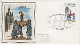 FDC Soie - Timbre N° 1948 - 1971-1980