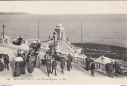 CPA  MONACO - Monte-Carlo - Le Tir Aux Pigeons - Monte-Carlo