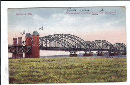 Neuss A. Rh.  Rheinbrücke Zwischen Neuss Und Düsseldorf  1920 - Neuss