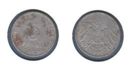 Allemagne  5 Pfennig 1919 A, Fer , KM# 19, Deutsches Reich, - 5 Pfennig