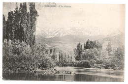 CPA  38  GRENOBLE  L'Ile D'Amour   Circulé 1906  Dos Simple ( 2032) - Grenoble