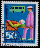 RFA Poste Obl Yv: 499 Mi:633 Unfallschutz (Beau Cachet Rond) - Used Stamps