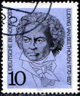 RFA Poste Obl Yv: 479 Mi:616 Ludwig Van Beethoven (Beau Cachet Rond) - Used Stamps