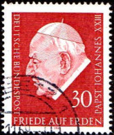 RFA Poste Obl Yv: 467 Mi:609 Papst Johannes XXIII (Beau Cachet Rond) - Used Stamps