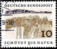 RFA Poste Obl Yv: 454 Mi:591 Schützt Die Natur La Plaine (cachet Rond) - Used Stamps