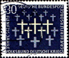 RFA Poste Obl Yv: 449 Mi:586 Volksbund Deutsche Kriegsgräberfürsorge (TB Cachet Rond) - Oblitérés