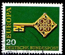 RFA Poste Obl Yv: 423 Mi:559 Europa Clés (cachet Rond) - Used Stamps