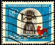 RFA Poste Obl Yv: 406 Mi:541 Wohlfahrtsmarke Frau Holle (Lign.Ondulées) - Oblitérés