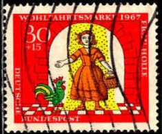 RFA Poste Obl Yv: 405 Mi:540 Wohlfahrtsmarke Frau Holle (Lign.Ondulées) - Used Stamps