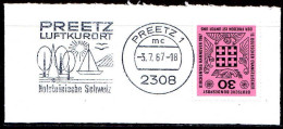RFA Poste Obl Yv: 401 Mi:536 Deutscher Evangelischer Kirchentag Hannover (TB Cachet à Date) Sur Fragment - Used Stamps