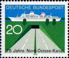 RFA Poste N** Yv: 493 Mi:628 Nord-Ostsee-Kanal - Unused Stamps