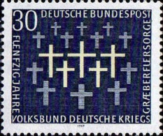 RFA Poste N** Yv: 449 Mi:586 Volksbund Deutsche Kriegsgräberfürsorge - Ongebruikt