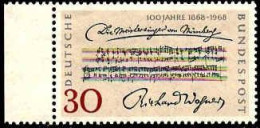 RFA Poste N** Yv: 431 Mi:566 Richard Wagner Bord De Feuille - Unused Stamps