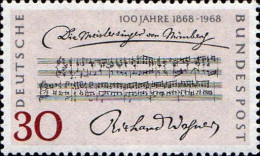 RFA Poste N** Yv: 431 Mi:566 Richard Wagner - Unused Stamps