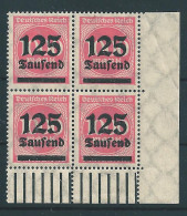 MiNr. 291 ** Bogenecke, Plattenfehler - Neufs