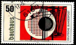 RFA Poste Obl Yv: 996 Mi:1164 Bauhaus Laszlo Moholy-Nagy (Dents Courtes) Cachet Rond - Oblitérés