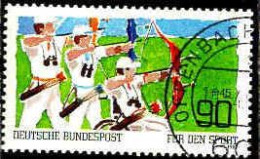 RFA Poste Obl Yv: 960 Mi:1128 Für Den Sport Tir à L'arc (TB Cachet Rond) - Used Stamps