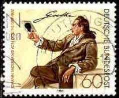 RFA Poste Obl Yv: 953 Mi:1121 Johann Wolfgang Von Goethe (TB Cachet Rond) - Used Stamps