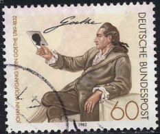 RFA Poste Obl Yv: 953 Mi:1121 Johann Wolfgang Von Goethe 1749-1832 (cachet Rond) - Used Stamps