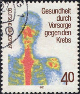 RFA Poste Obl Yv: 921 Mi:1089 Gesundheit Durch Vorsorge Gegen Den Krebs (cachet Rond) - Used Stamps