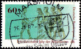 RFA Poste Obl Yv: 915 Mi:1083 Année Internationale Des Handicapés (TB Cachet Rond) - Used Stamps