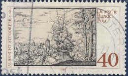 RFA Poste Obl Yv: 913 Mi:1067 Albrecht Altdorfer 1480 (beau Cachet Rond) Dents Courtes - Used Stamps