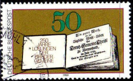 RFA Poste Obl Yv: 900 Mi:1054 Losungen Der Brüder-Gemeine (Beau Cachet Rond) - Used Stamps