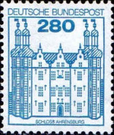RFA Poste N** Yv: 975 Mi:1142A1 Schloss Ahrensburg (Dent 1 Peu Courte) - Ongebruikt