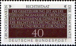 RFA Poste N** Yv: 937 Mi:1105 Grundgedanken Der Demokratie - Unused Stamps