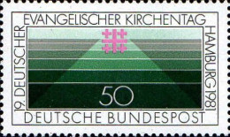 RFA Poste N** Yv: 930 Mi:1098 19.Evangelischer Kirchentag Hamburg - Unused Stamps