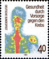 RFA Poste N** Yv: 921 Mi:1089 Gesundheit Durch Vorsorge Gegen Den Krebs - Unused Stamps