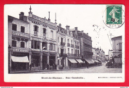 F-40-Mont De Marsan-40P118  La Rue Gambetta, Cité Rivoli, Cpa BE - Mont De Marsan