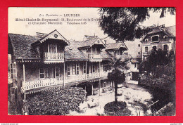 F-65-Lourdes-104P145  Hôtel Chalet St Raymond, Boulevard De La Grotte Et Chaussée Maransin, Cpa BE - Lourdes