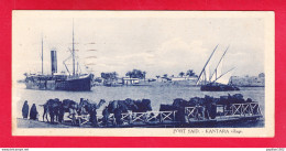 E-Egypte-157P237  PORT SAID, Kantare Village, Verso Cachet Militaire, Cpa Petit Format BE - Port Said