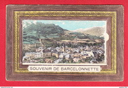 F-04-Barcelonnette-05P237  Carte à Système, 10 Petites Vues De La Ville, Cpa  - Barcelonnetta