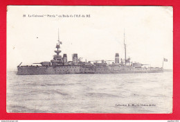 Bateaux-188P120  Cuirassé PATRIE, En Rade De L'Ile De Ré, Cpa  - Guerre